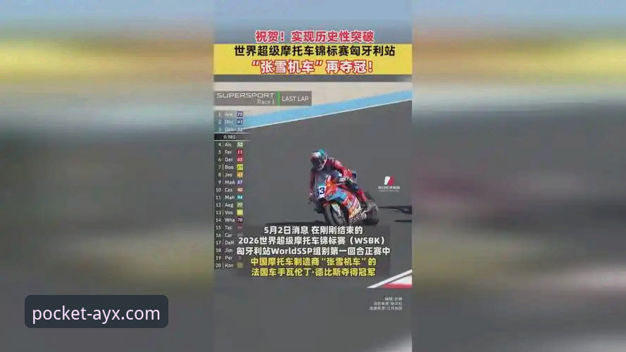 世界超级摩托车锦标赛匈牙利站精彩回顾：如何在爱游戏平台追踪赛事全流程教程